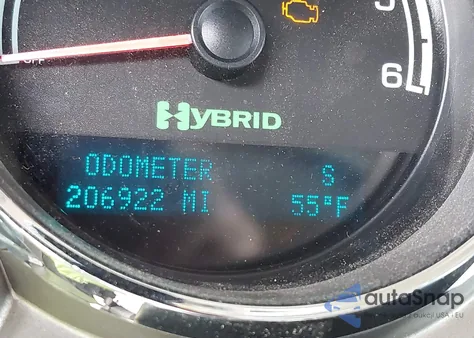 2010 Chevrolet Silverado 1500 Hybrid 1Hy из США, поврежденный, VIN 3GCXCUEJ6AG191676